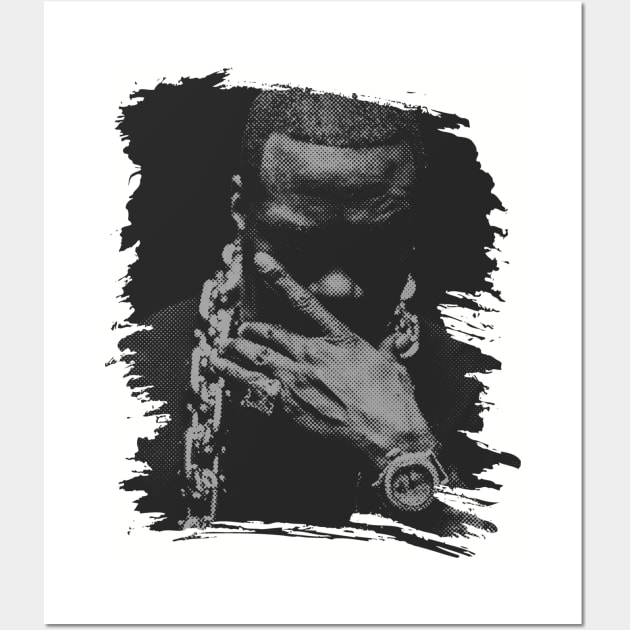 Busta Rhymes // Retro  poster // Hip hop Wall Art by Degiab